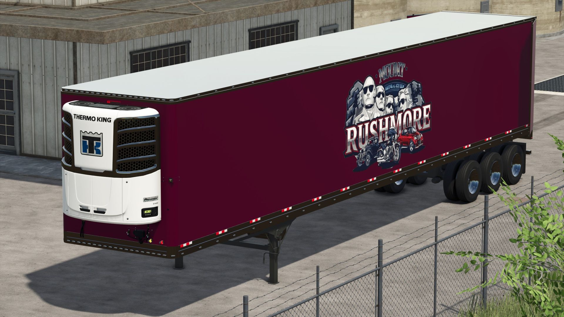 Manac 53 'droge transporter met koelcontainer