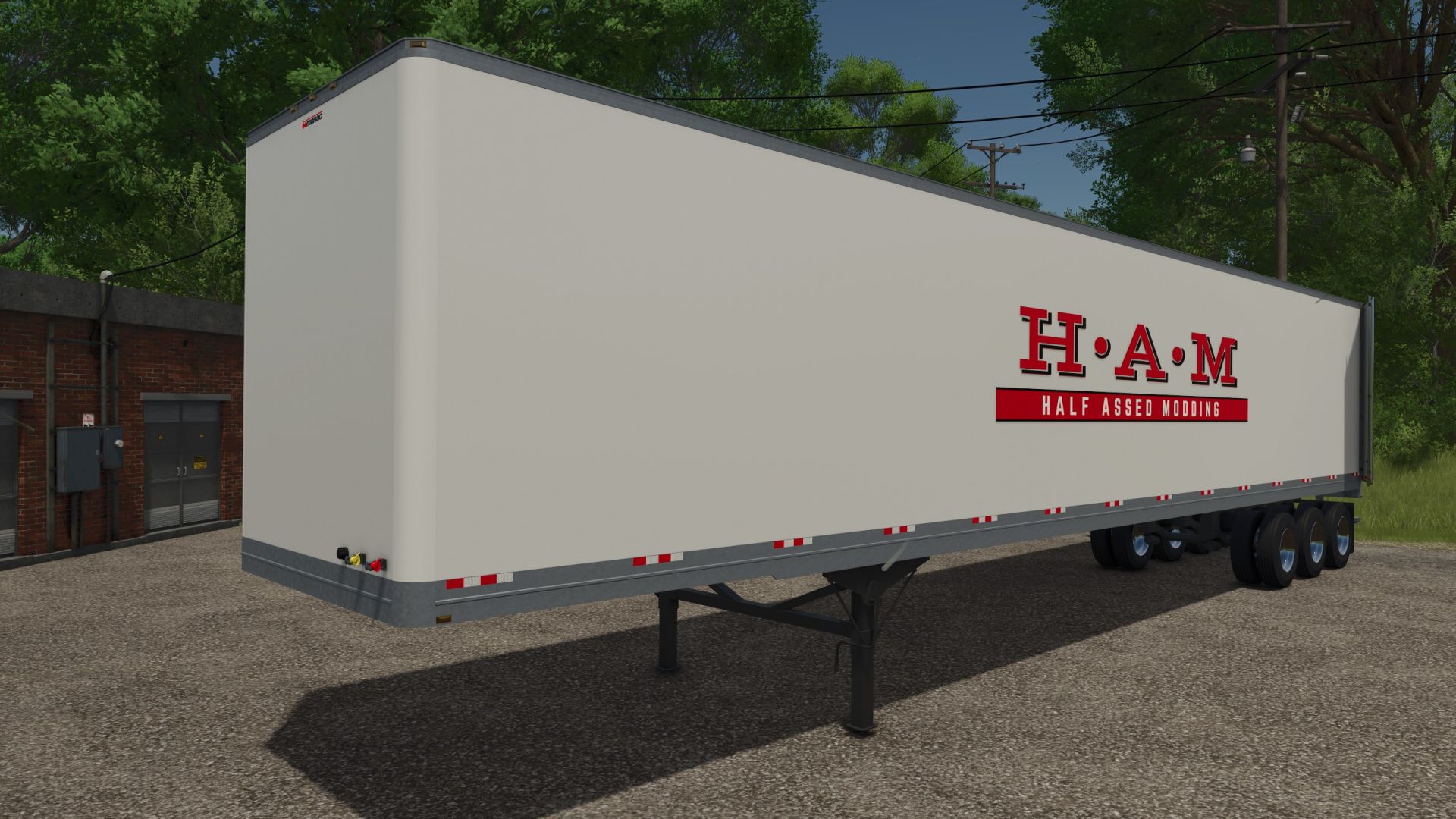 Manac 53 voet droge bestelwagen