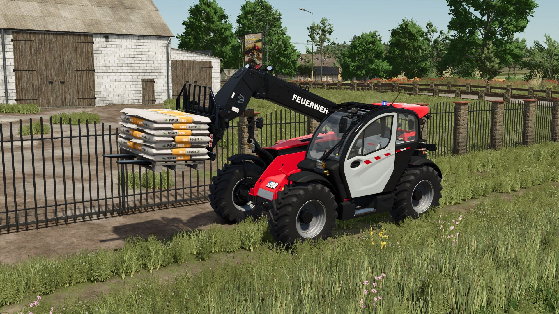Manitou MLT 841 Brandweer