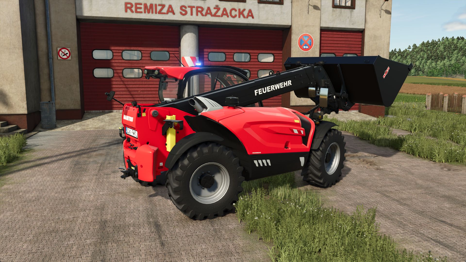 Manitou MLT 841 Brandweer