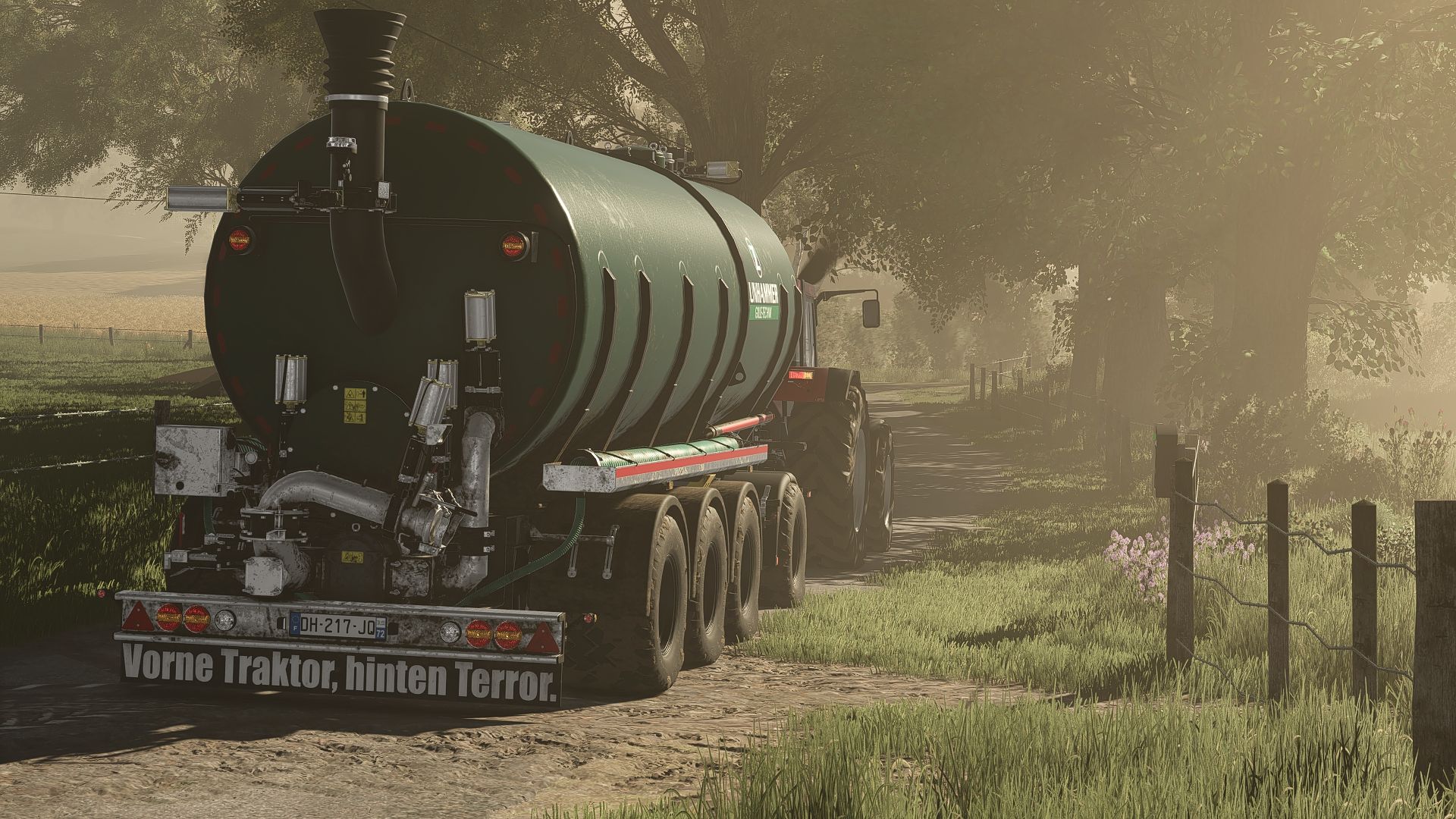 🚜💣 Mist Bomber – средство доставки с предупреждением! 💣🚜