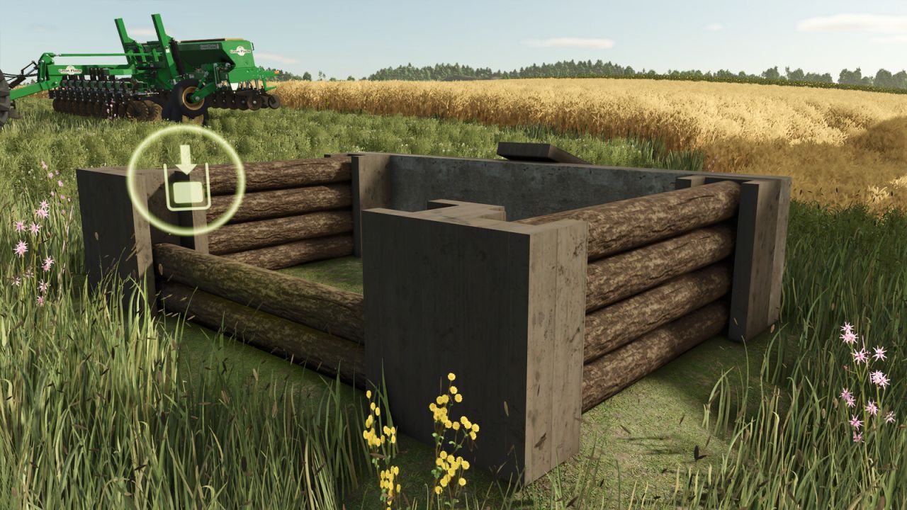 Manure Heap For Small Farms