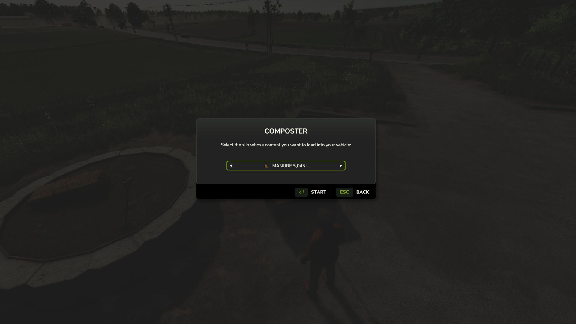 Producción de estiércol