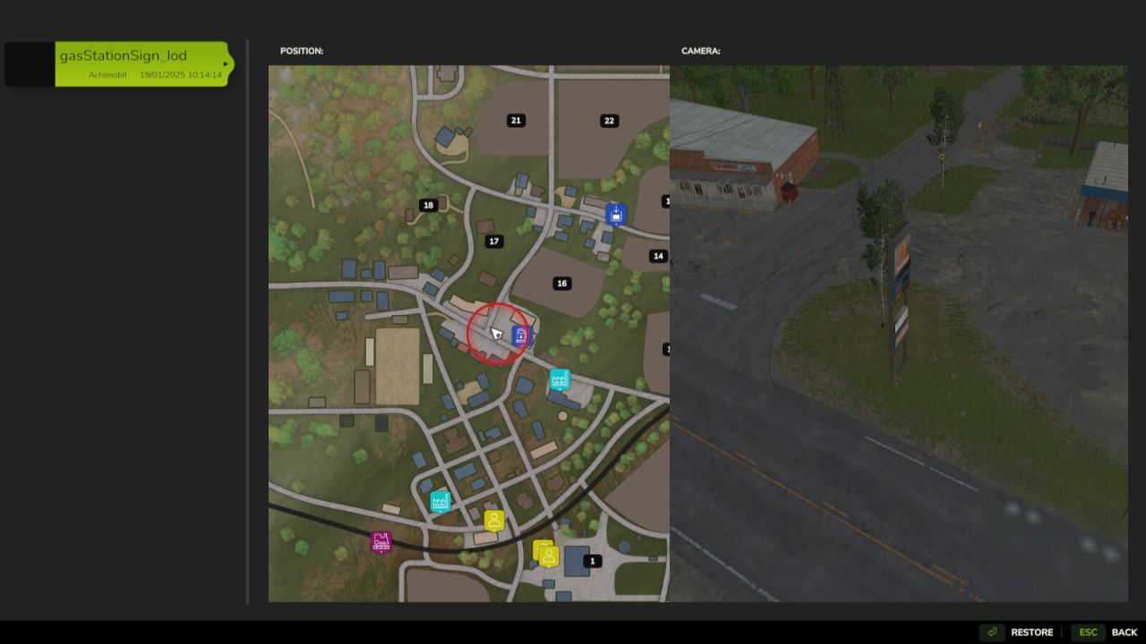 Map d'objets Hider