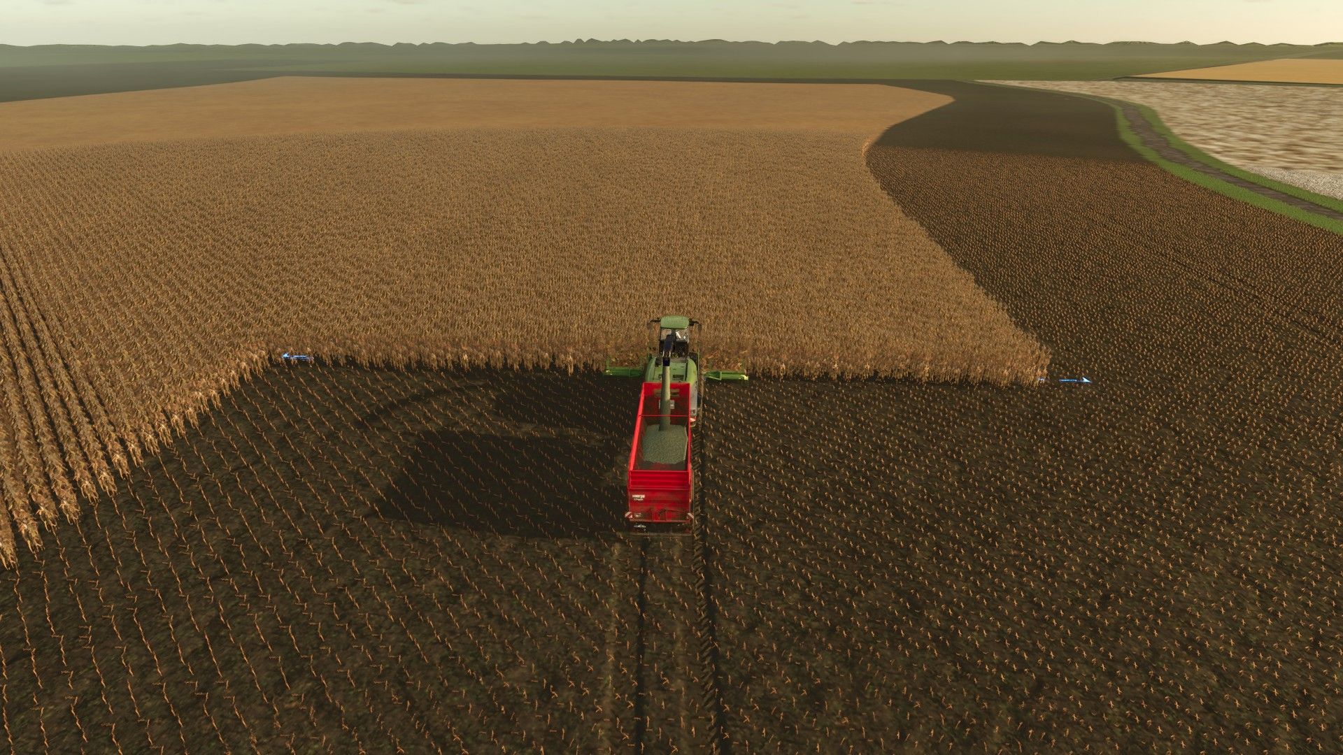 Mappa del nord della Francia