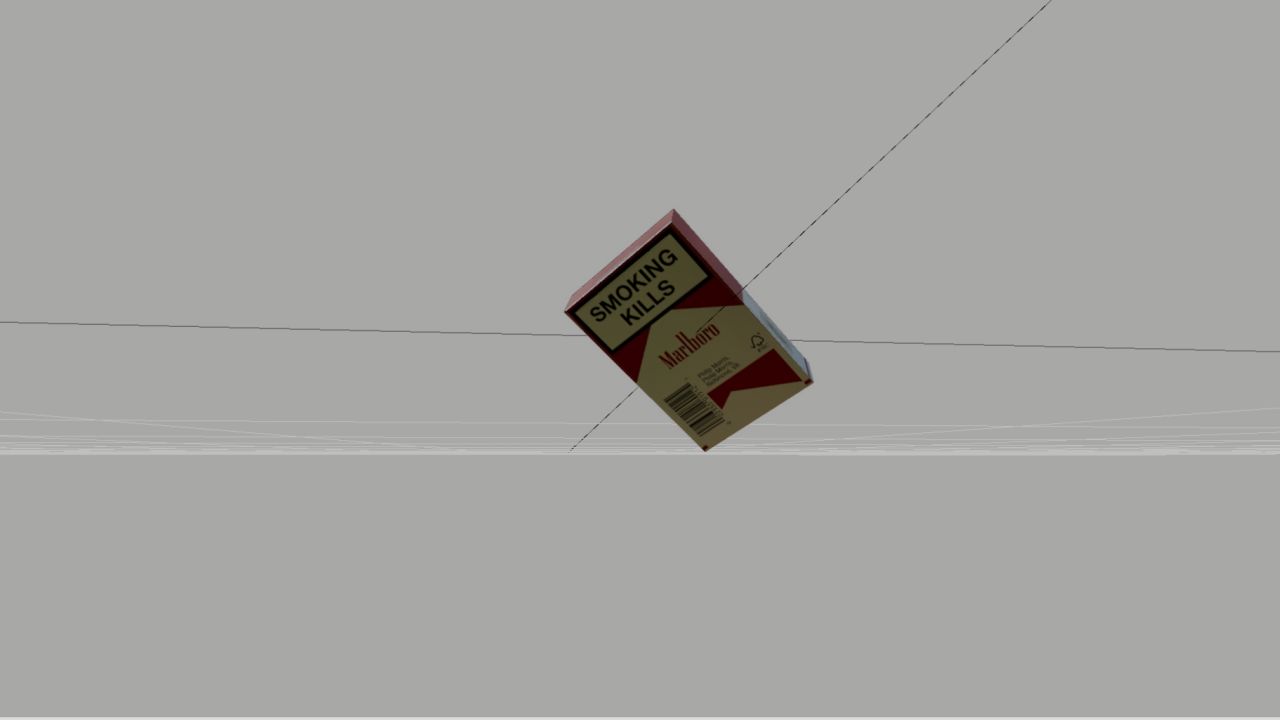 Marlboro cigarette pack (Prefab)