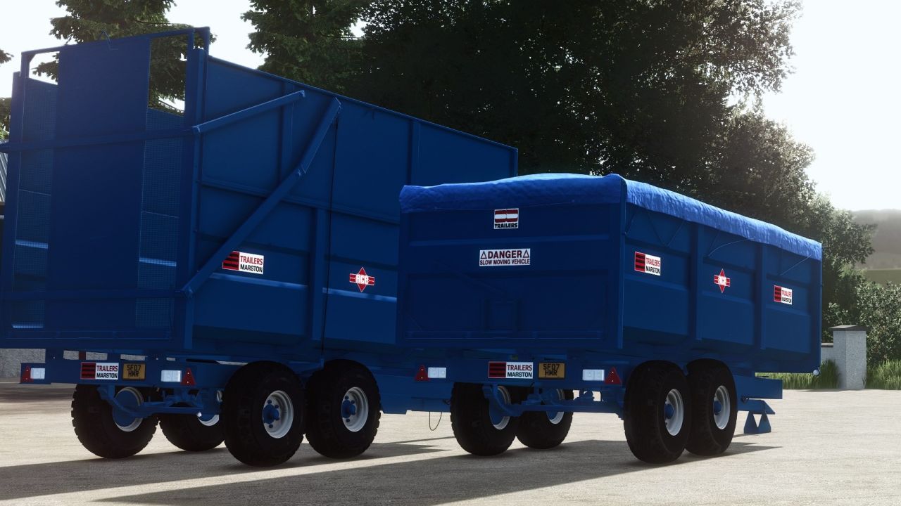 Marston ACE 10 przyczepa do zboża i kiszonki