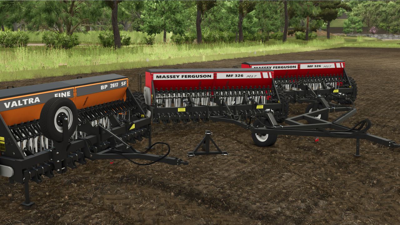 Massey Ferguson 326 And Valtra 2617