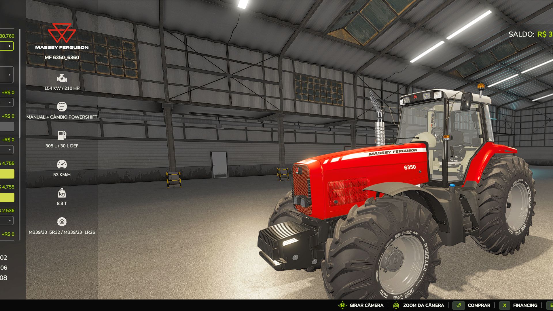 Massey Ferguson 6350-6360 (6000 Series)