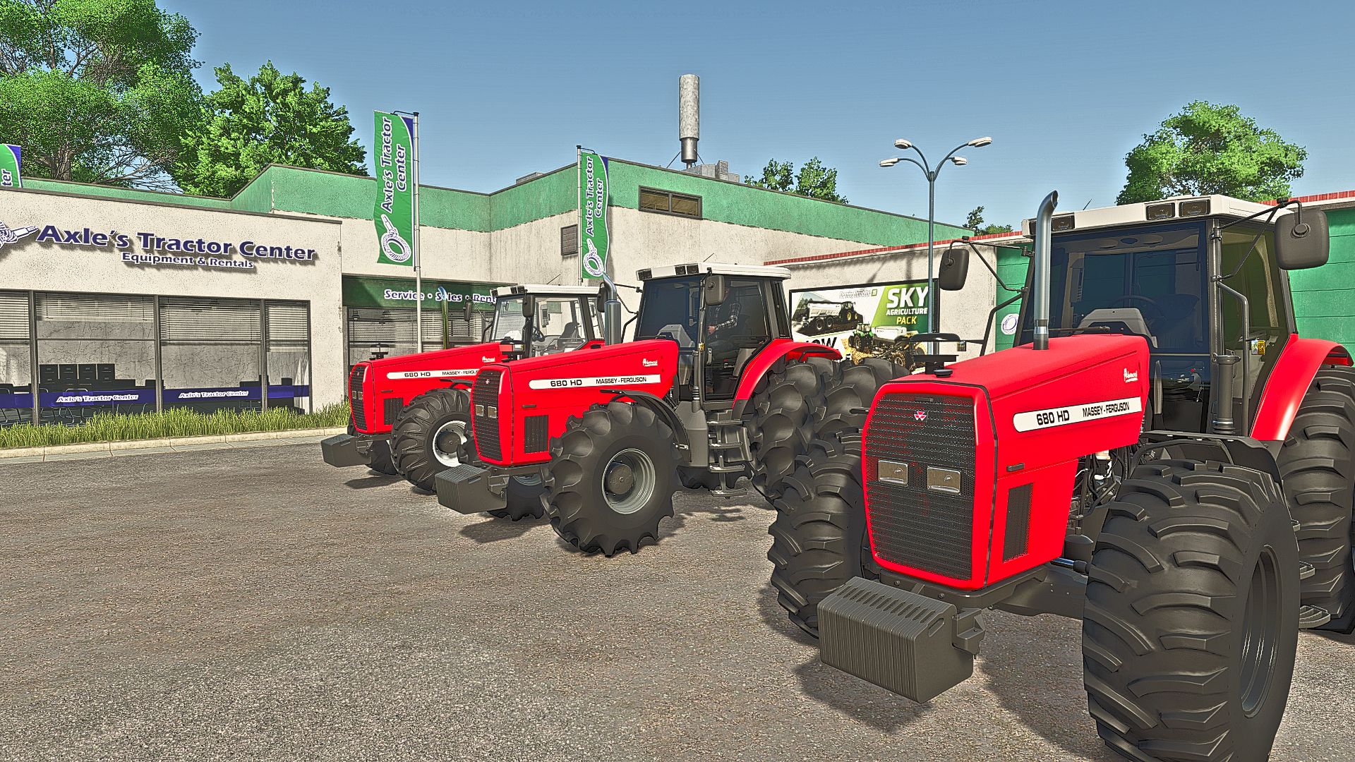 Massey Ferguson 680 HD Advanced