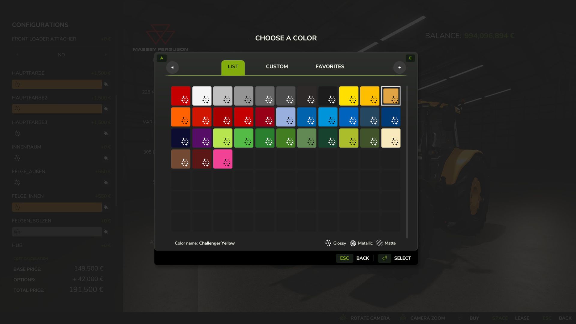 Massey Ferguson 7S Multicolor