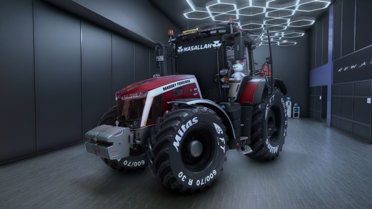 Massey Ferguson 8S Rot