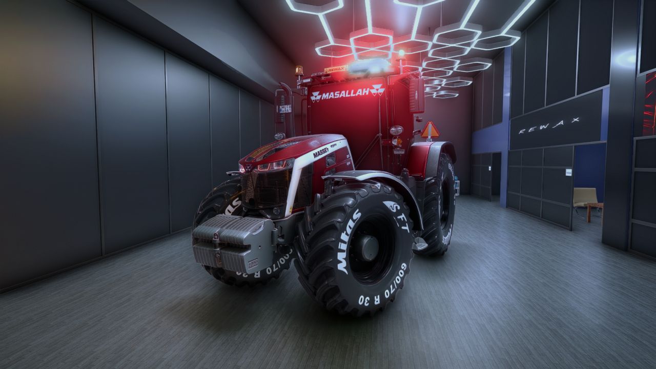 Massey Ferguson 8S Rot