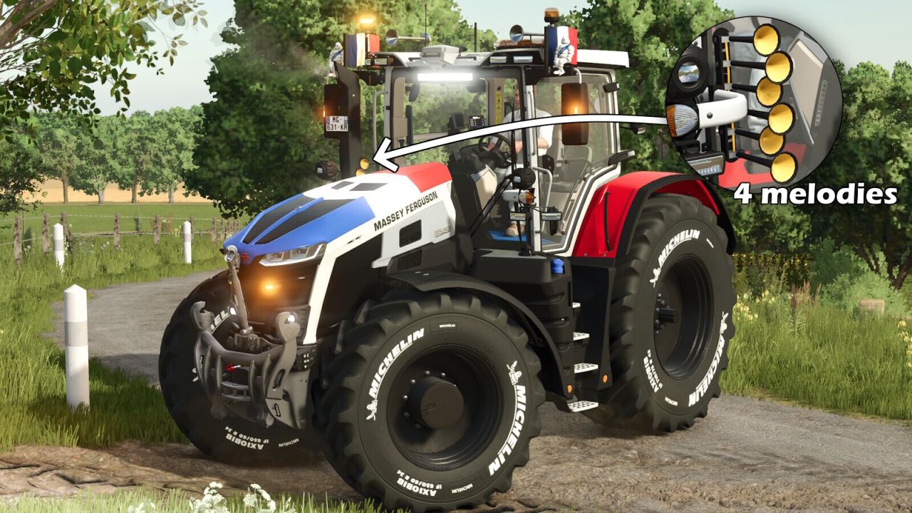 Massey Ferguson 9S Patriotyczny