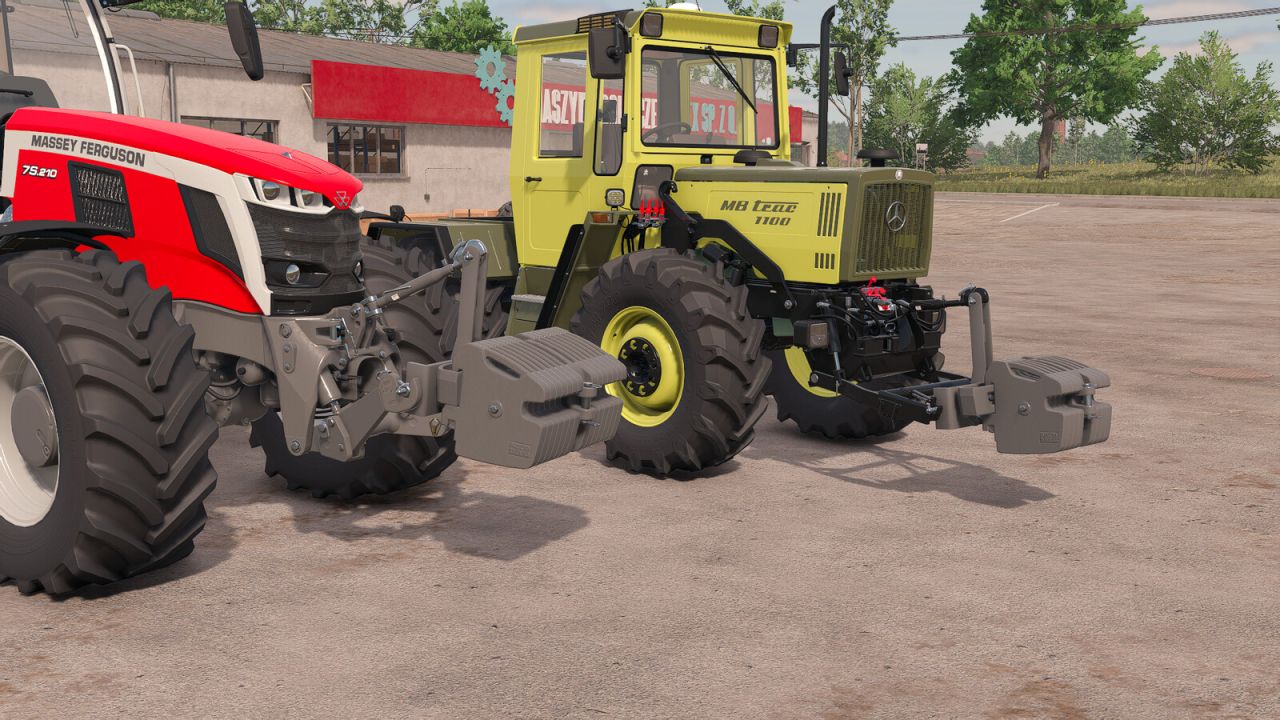 Massey Ferguson Gewicht