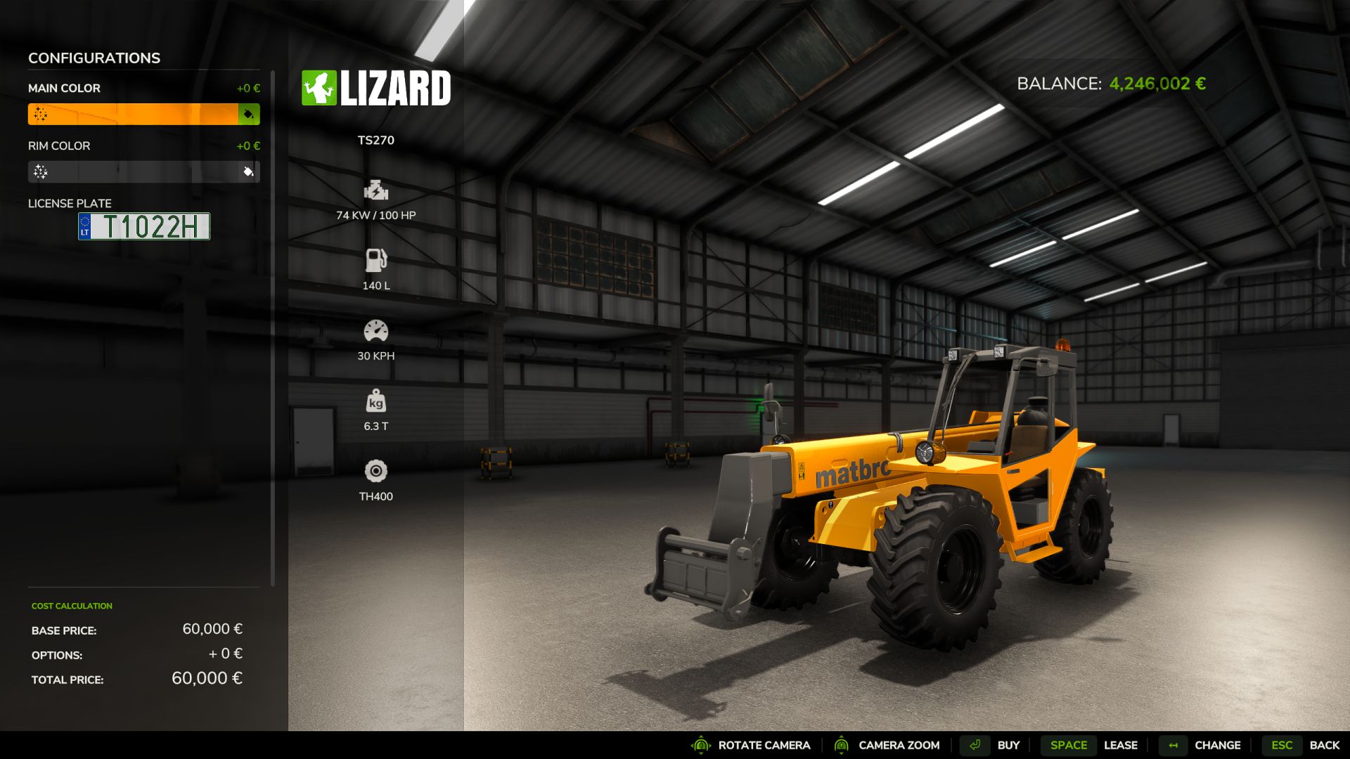 Matbro TS270