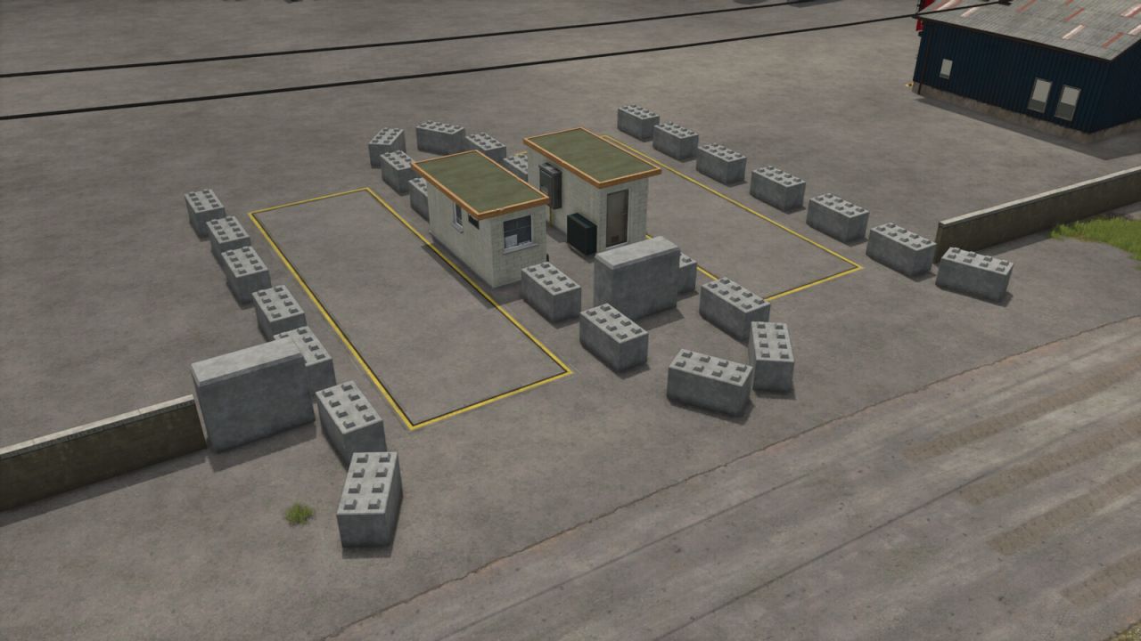 Kit de construction d'un bunker de matériaux