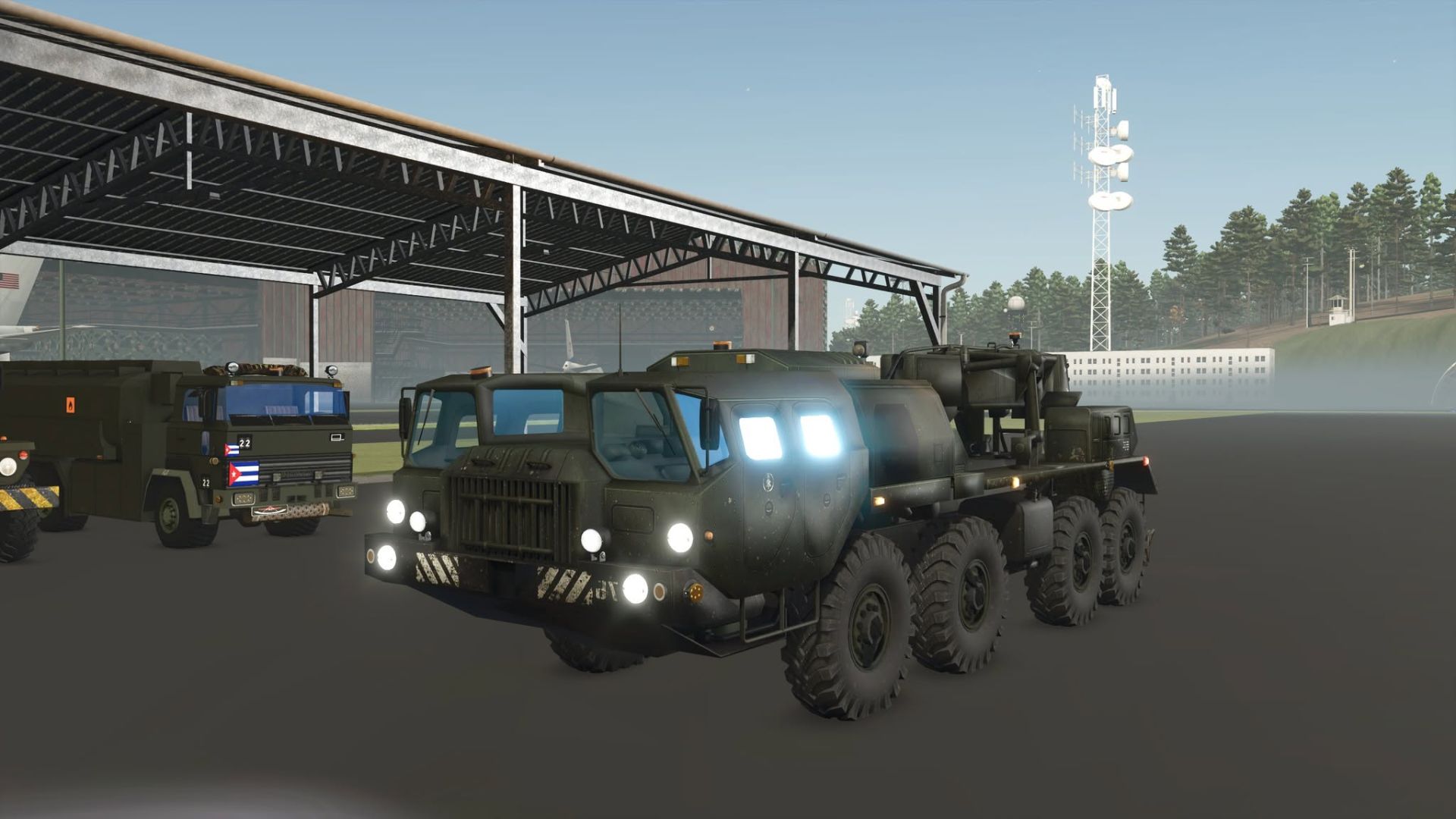 MAZ-543 / MAZ-7310 (8x8 Heavy Tactical Chassis with Specialized Superstructure)