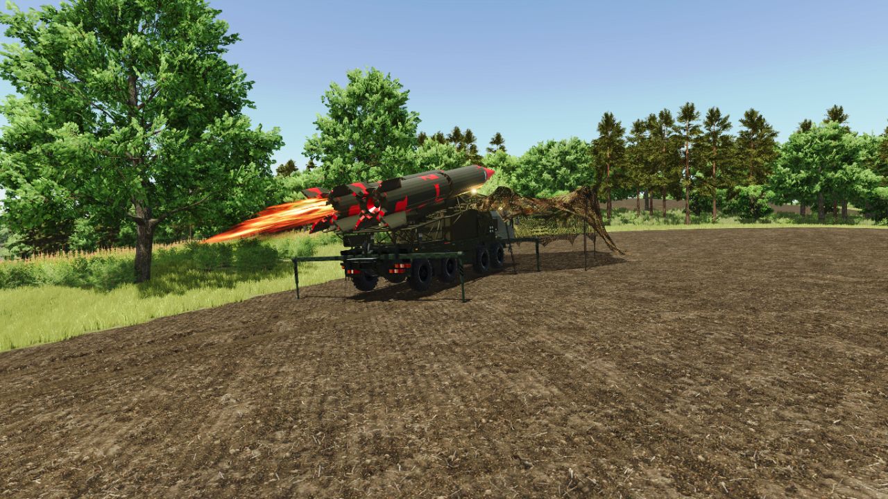 MAZ Heavy Chassis Missile Launcher System (8x8 Tactical Platform with Ballistic Missiles)