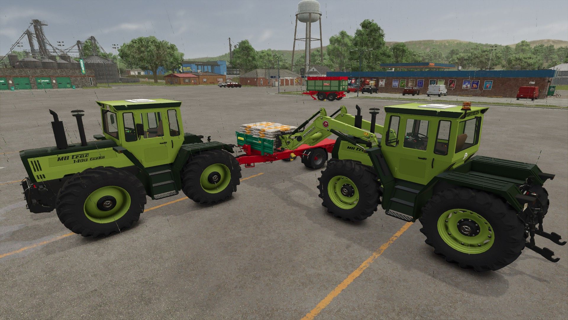 MB Trac Knickhaube
