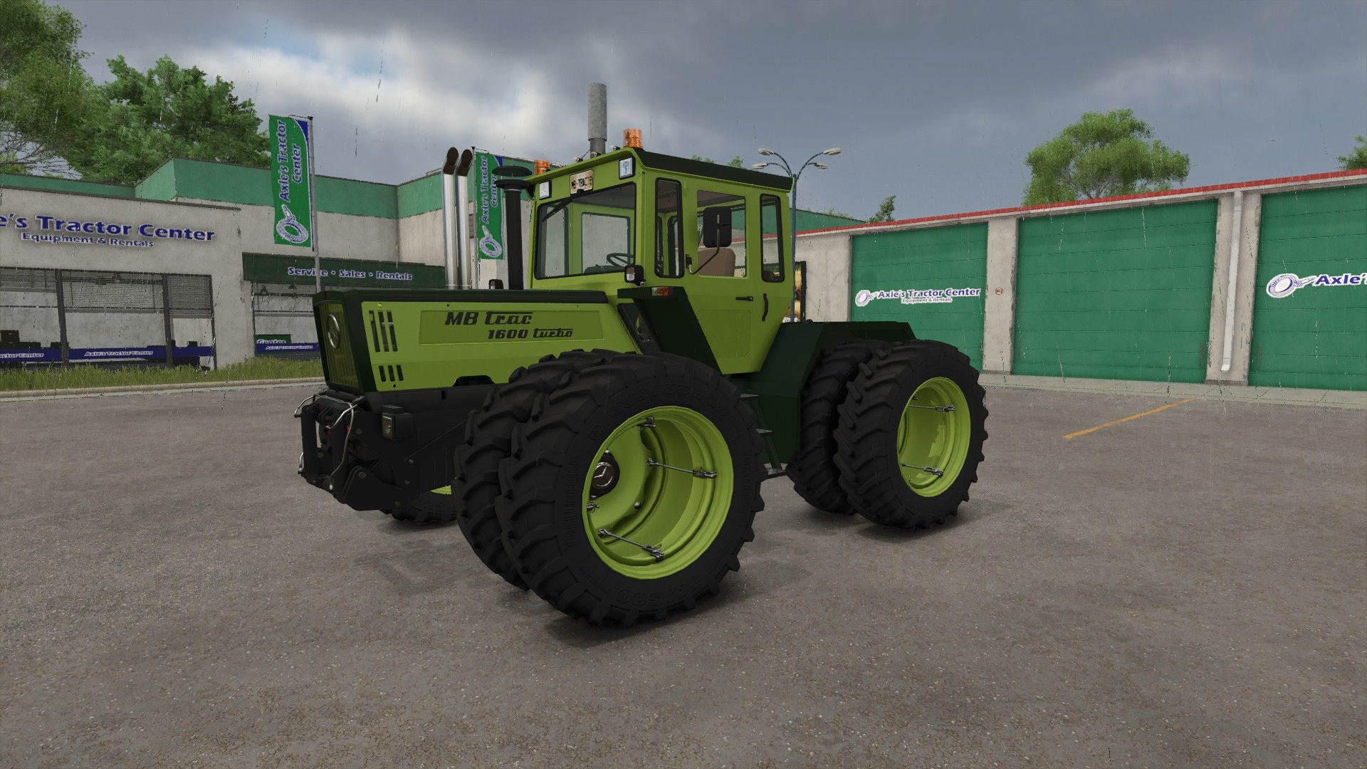 MB Trac Knickhaube