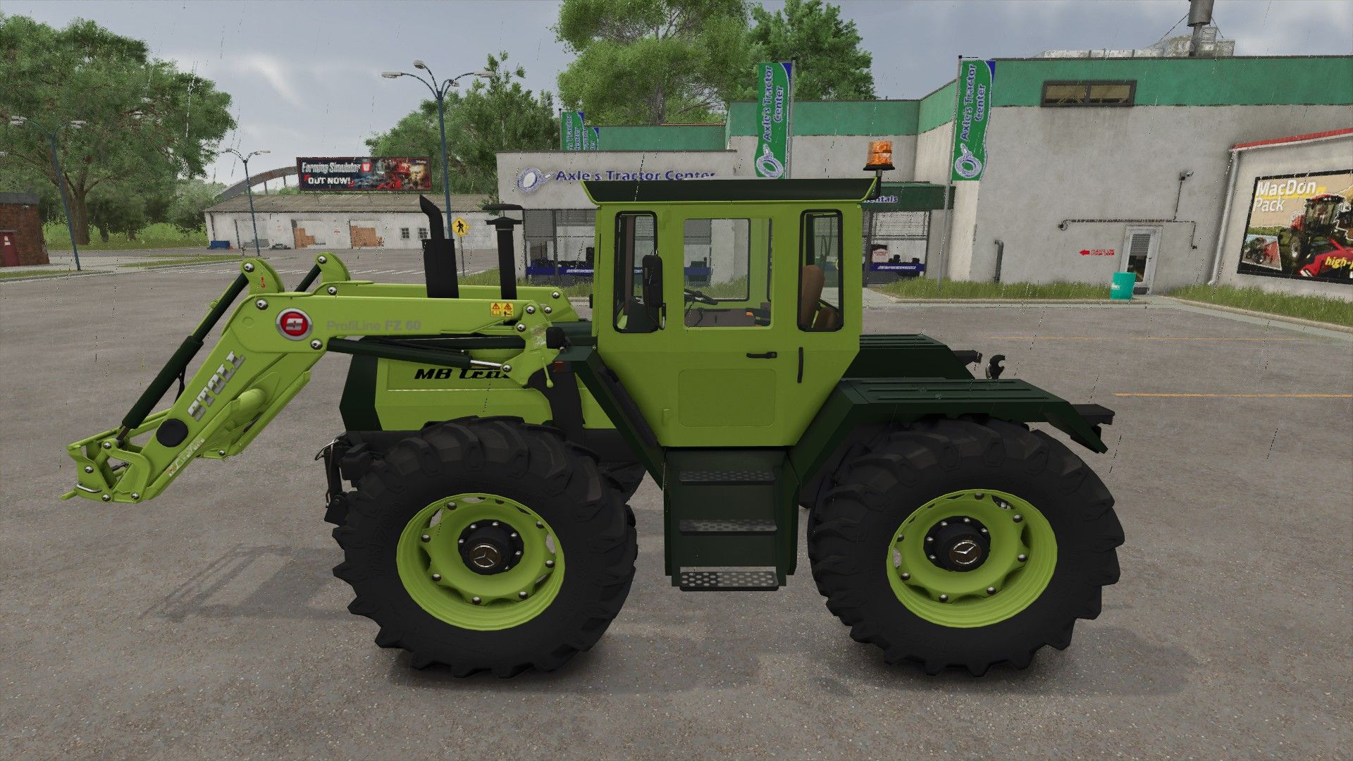MB Trac Knickhaube
