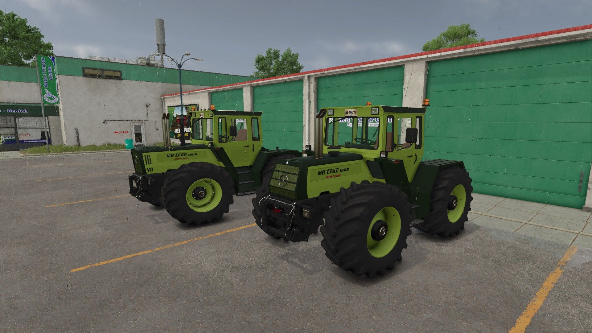 MB Trac Knickhaube
