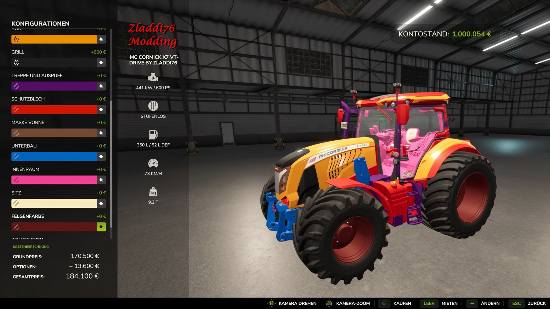 McCormick X7 VT-Drive Edit