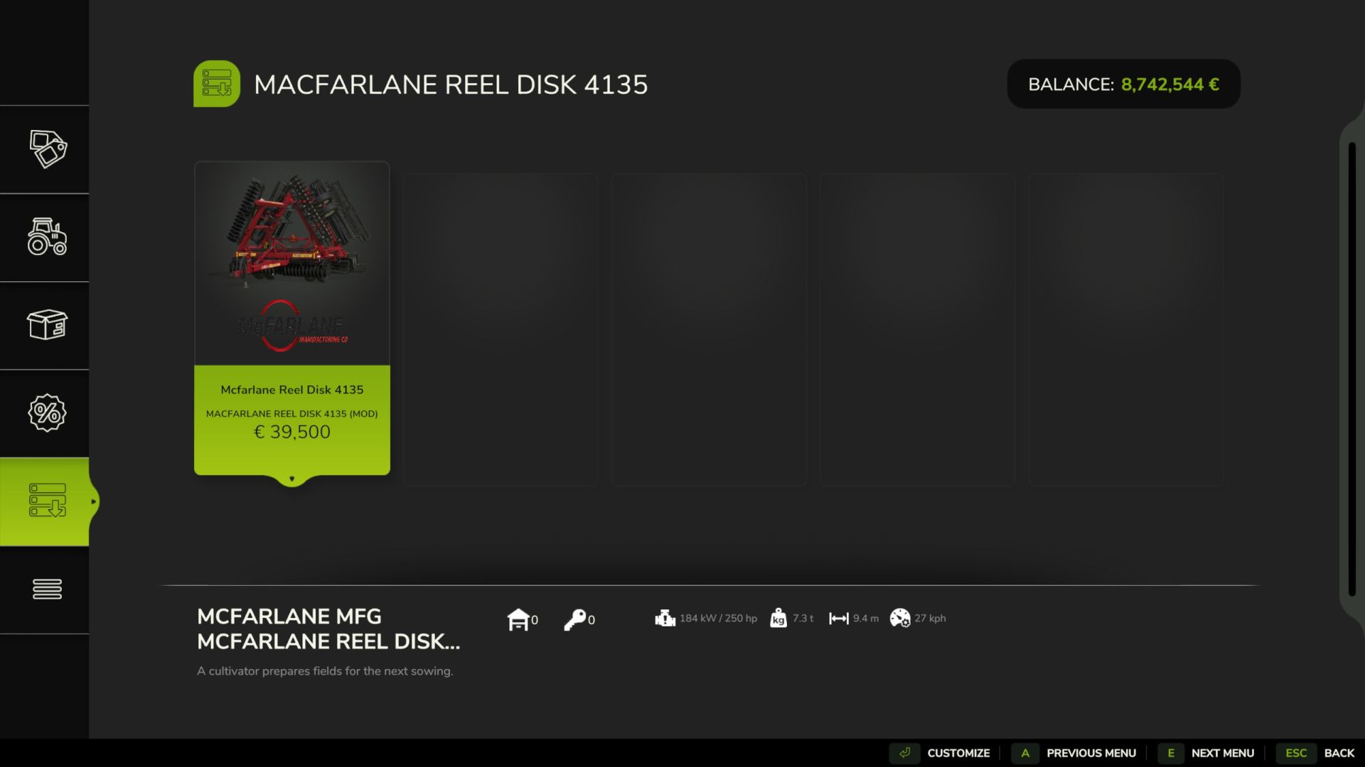 McFarlane Reel Disc  4135
