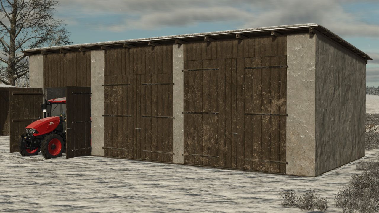 Garagem média