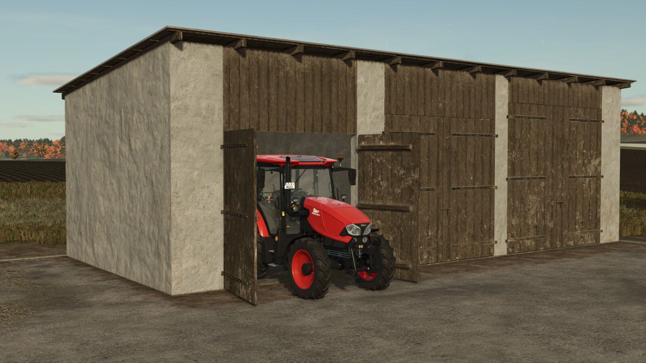Garagem média