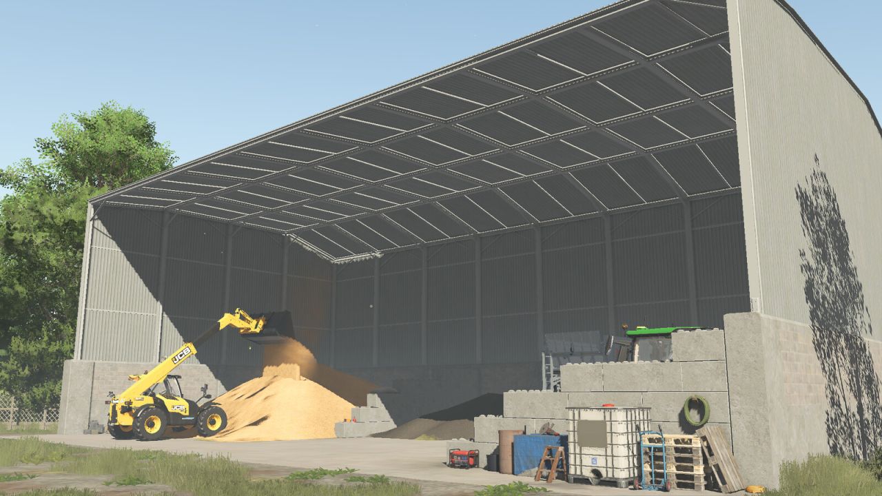 Middelgrote graanhal