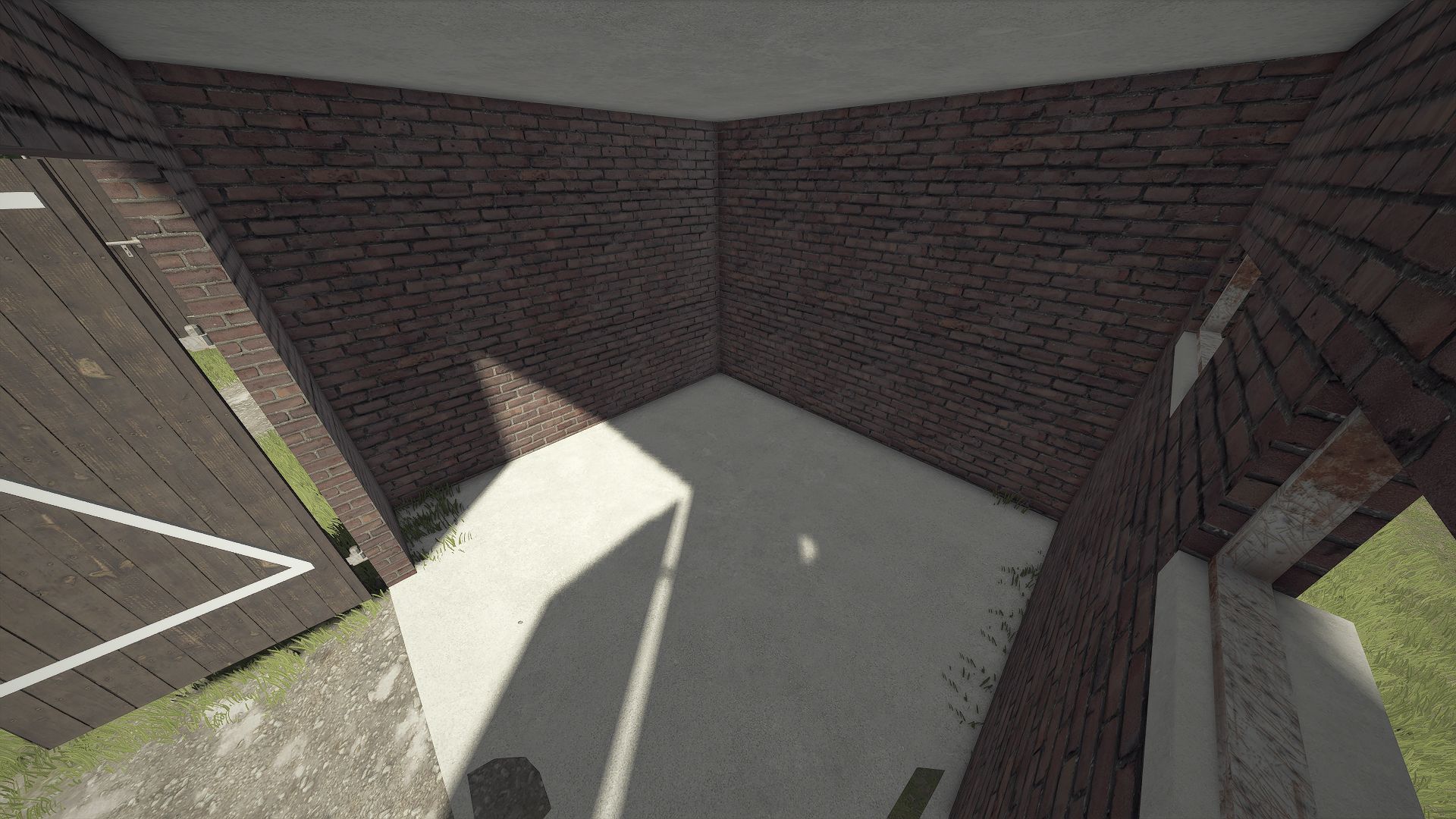 Medium Polish Shed With Garage