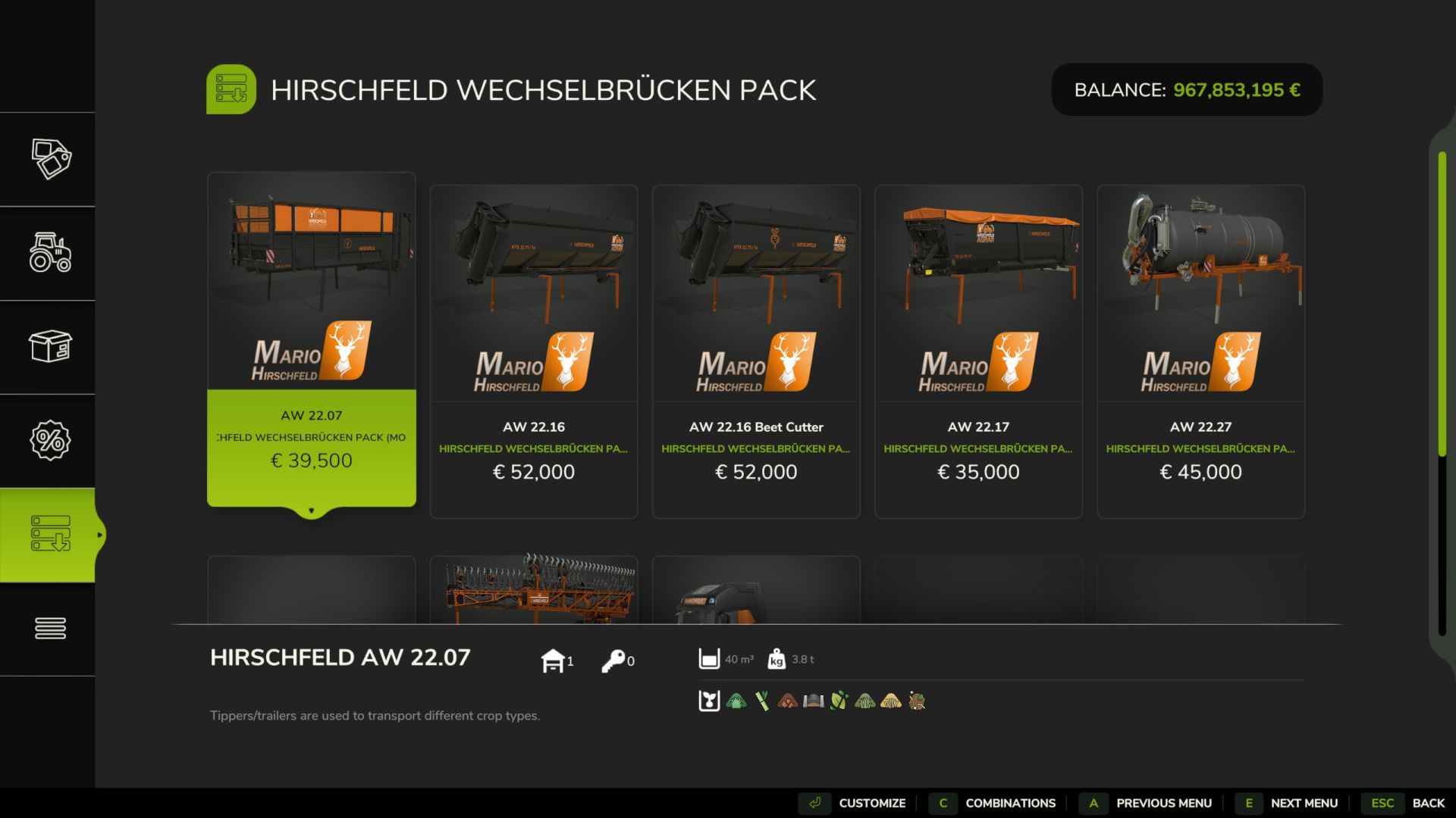 Mega pack Volvo com gravatas