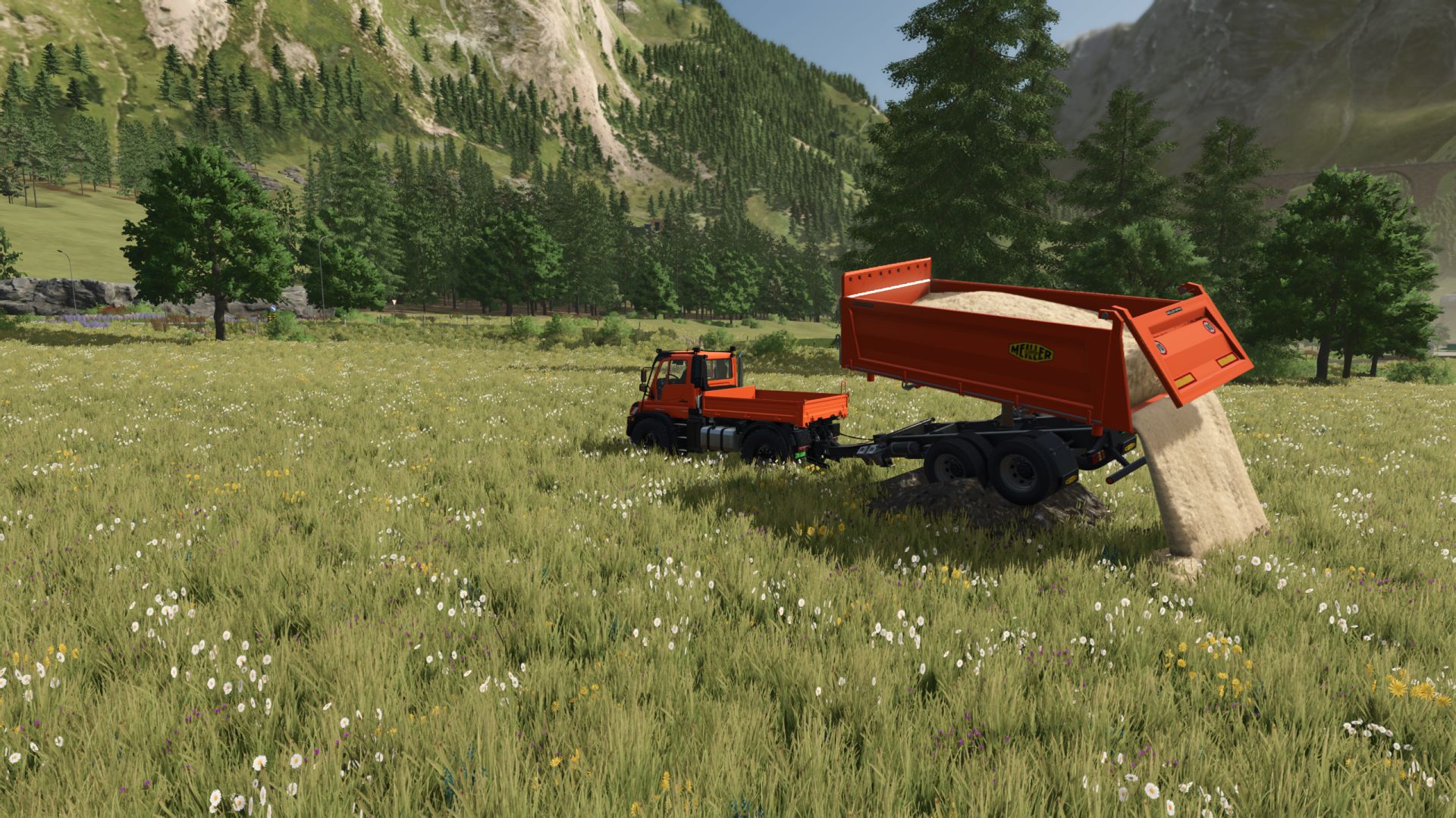 Ribaltabile tandem Meiller