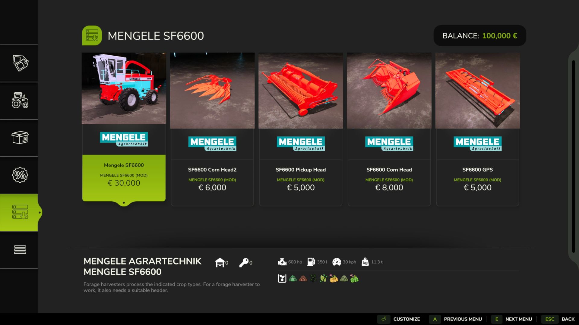 Mengele SF6600
