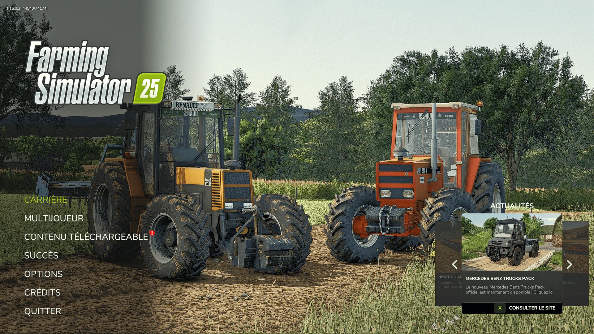 Planos de fundo do menu