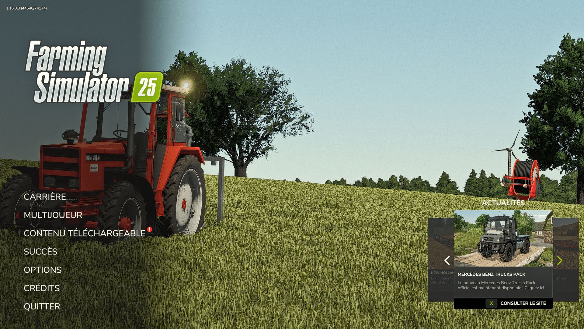 Planos de fundo do menu