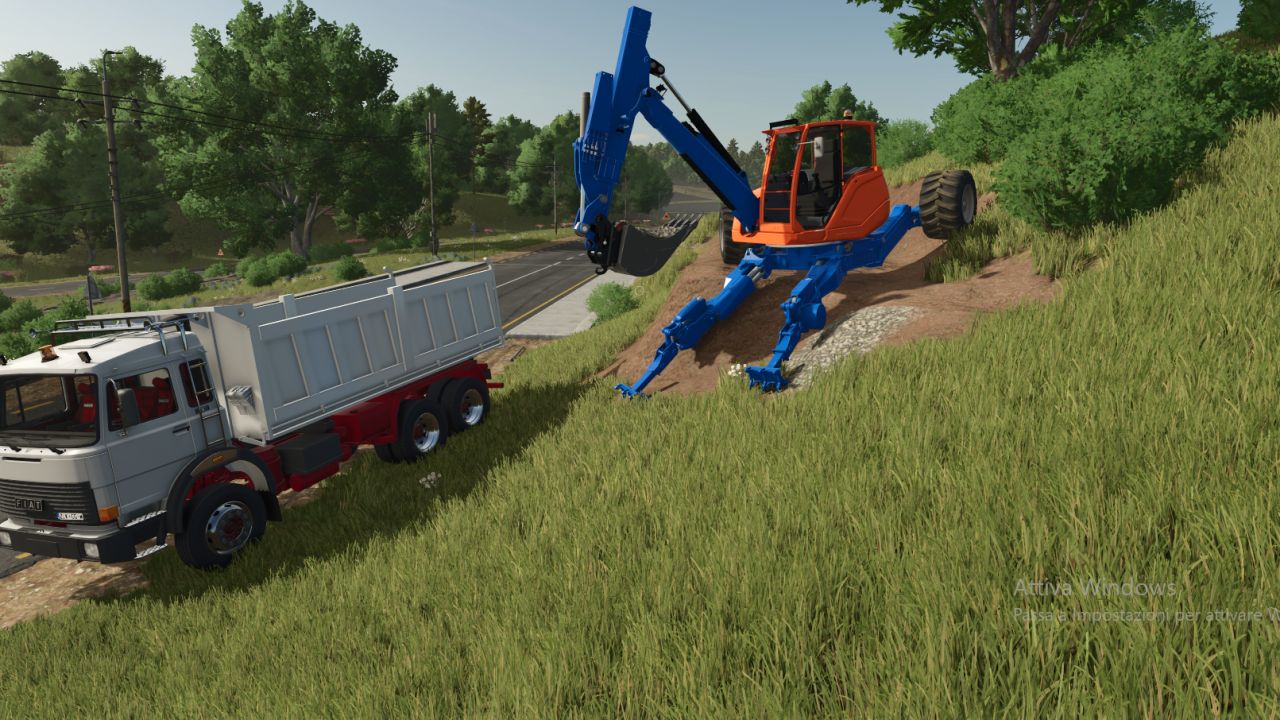 Menzi Muck spider excavator 2