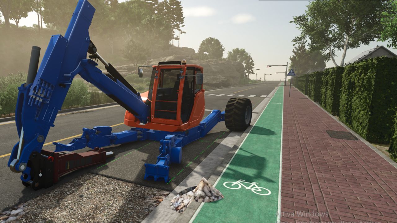 Menzi Muck spider excavator 2