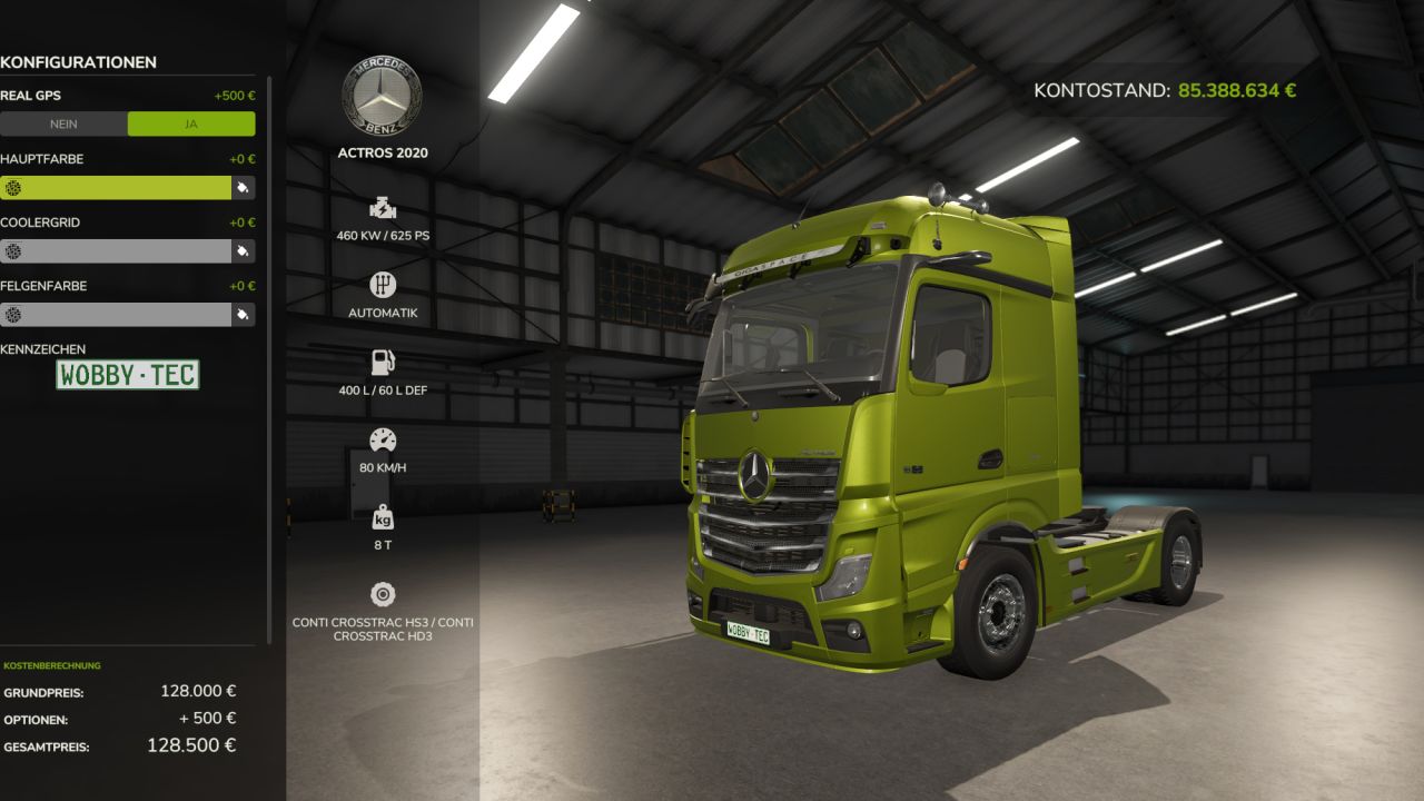 Mercedes Actros 2020