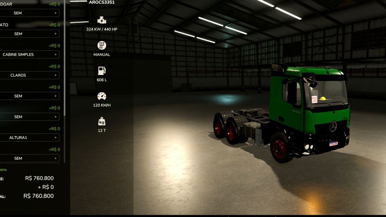 Mercedes Arocs 3351