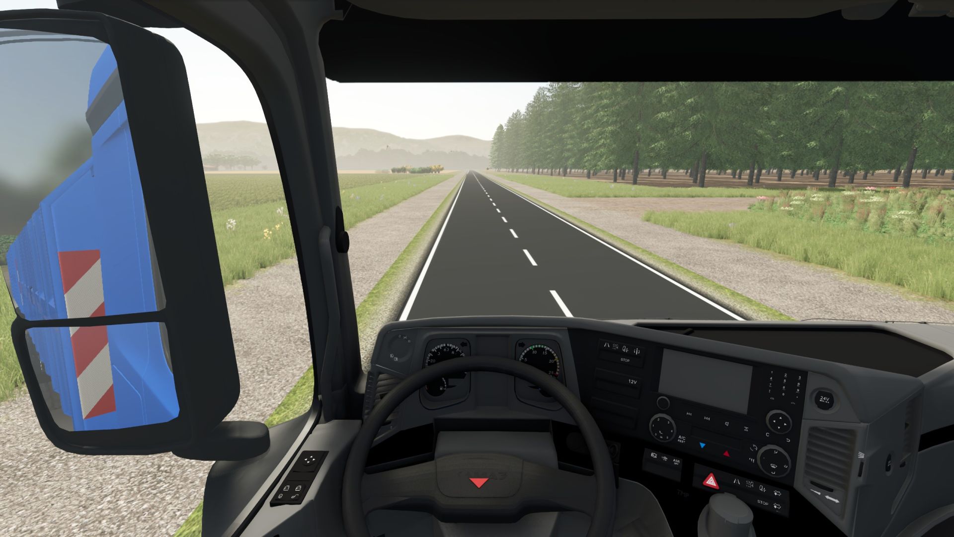 Mercedes Arocs milch transporter