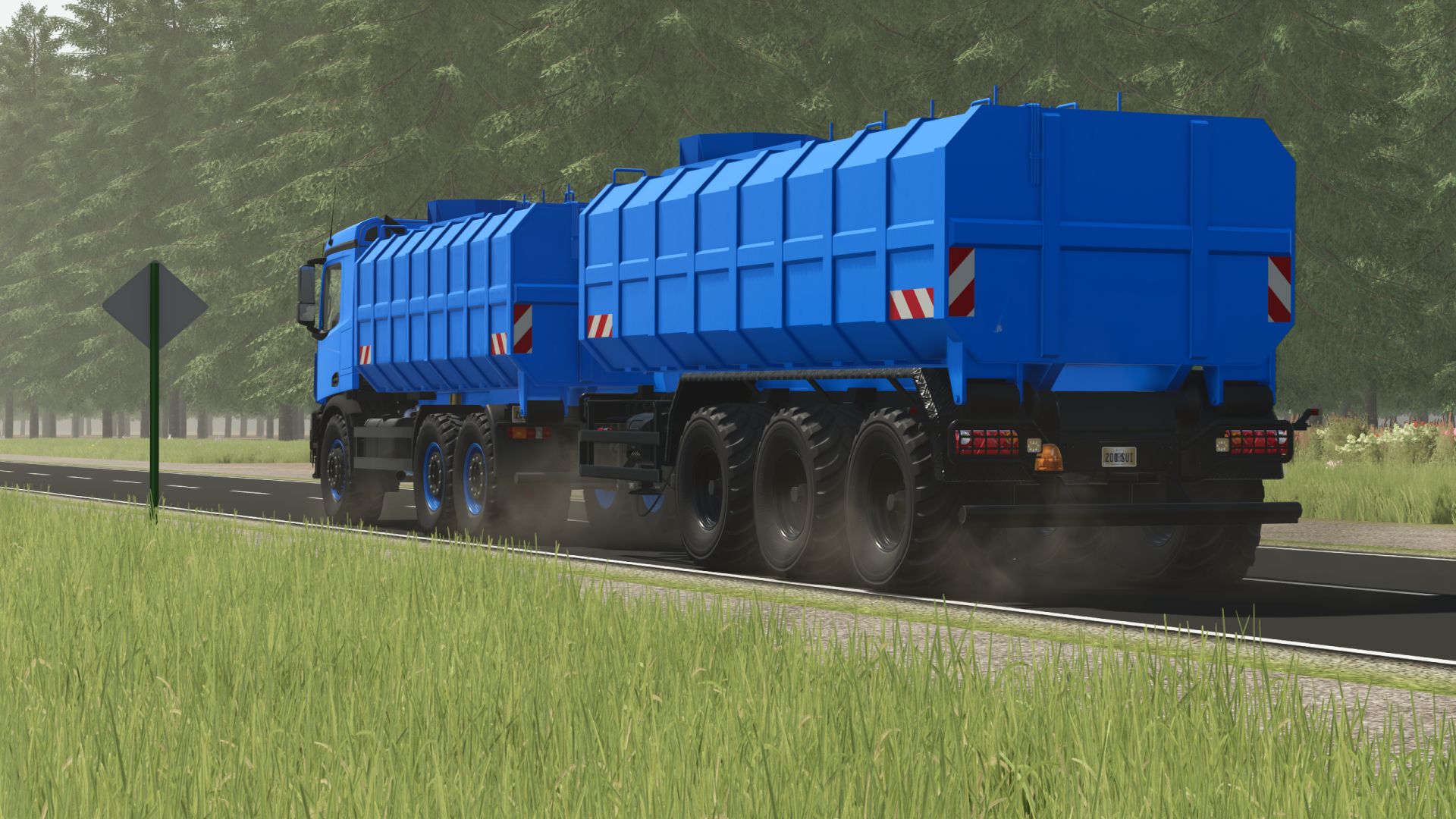 Mercedes Arocs milch transporter