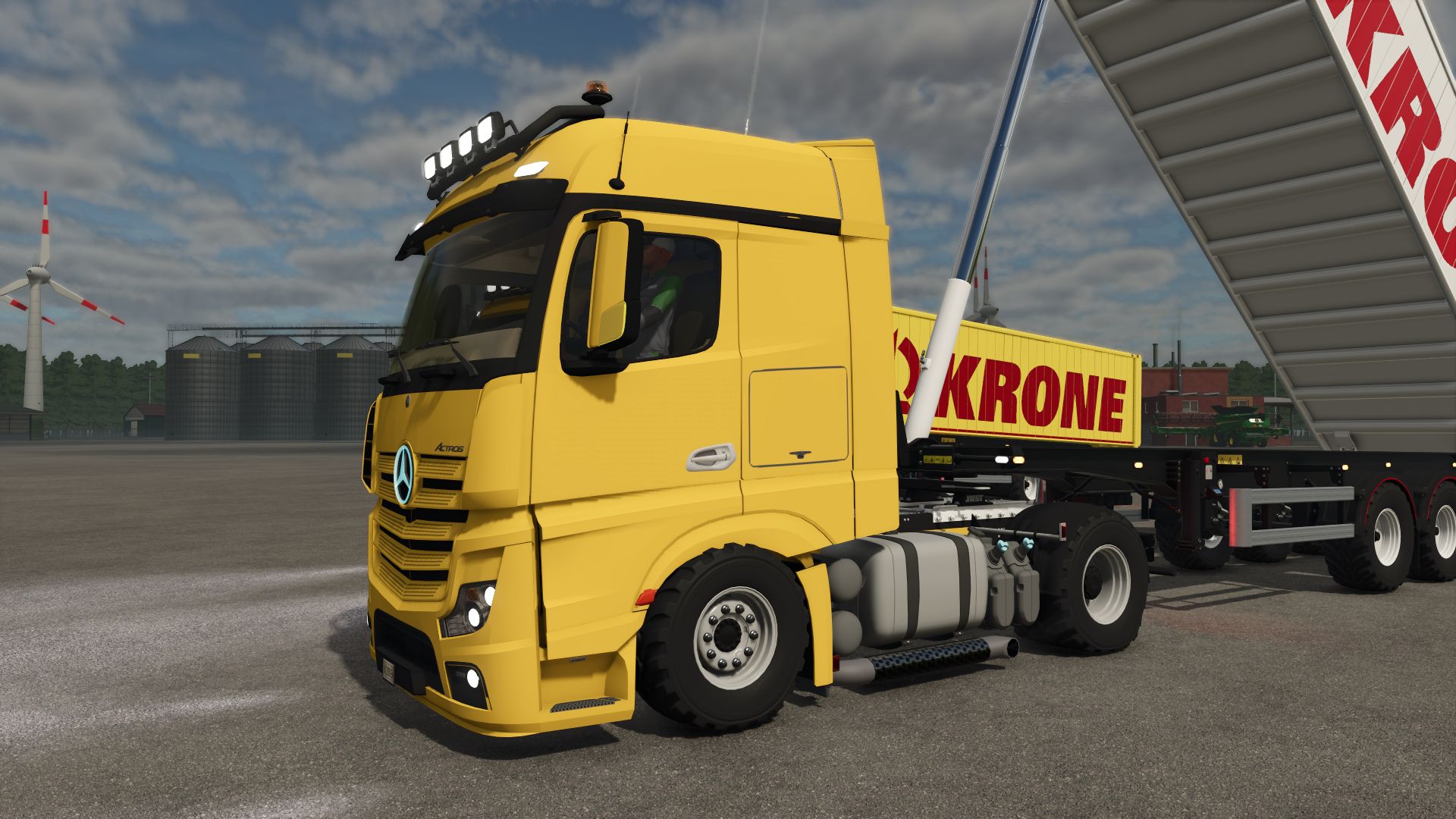 Mercedes Benz Actros CAT