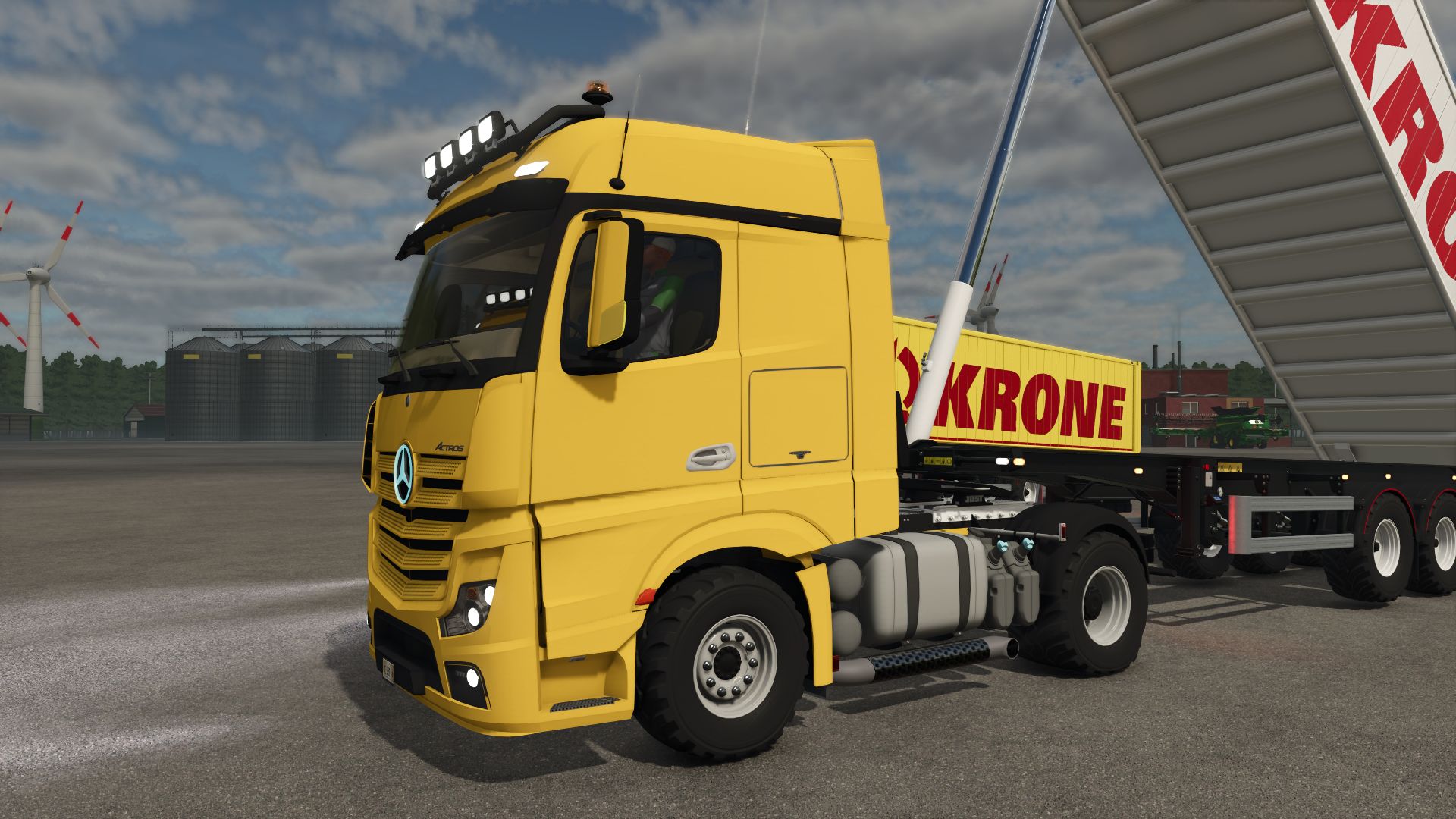 Mercedes Benz Actros CAT