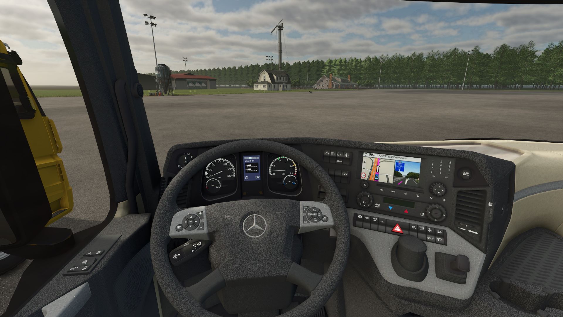 Mercedes Benz Actros CAT