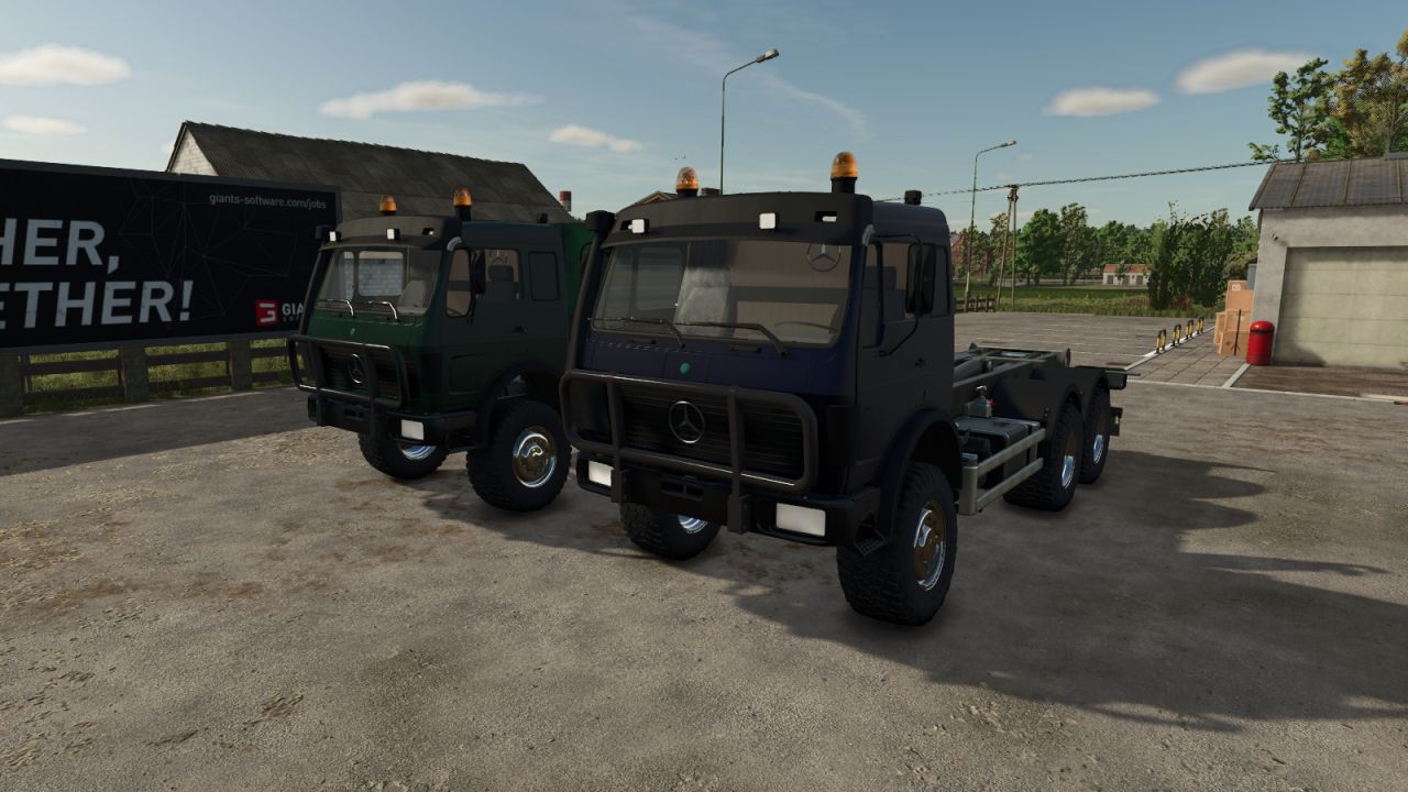 Mercedes-Benz Agrar Trucks Pack