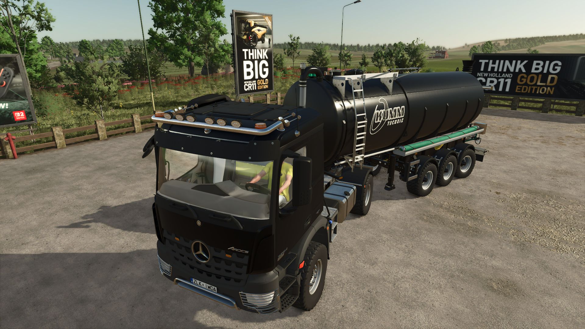 Mercedes-Benz Arocs Agro-Truck