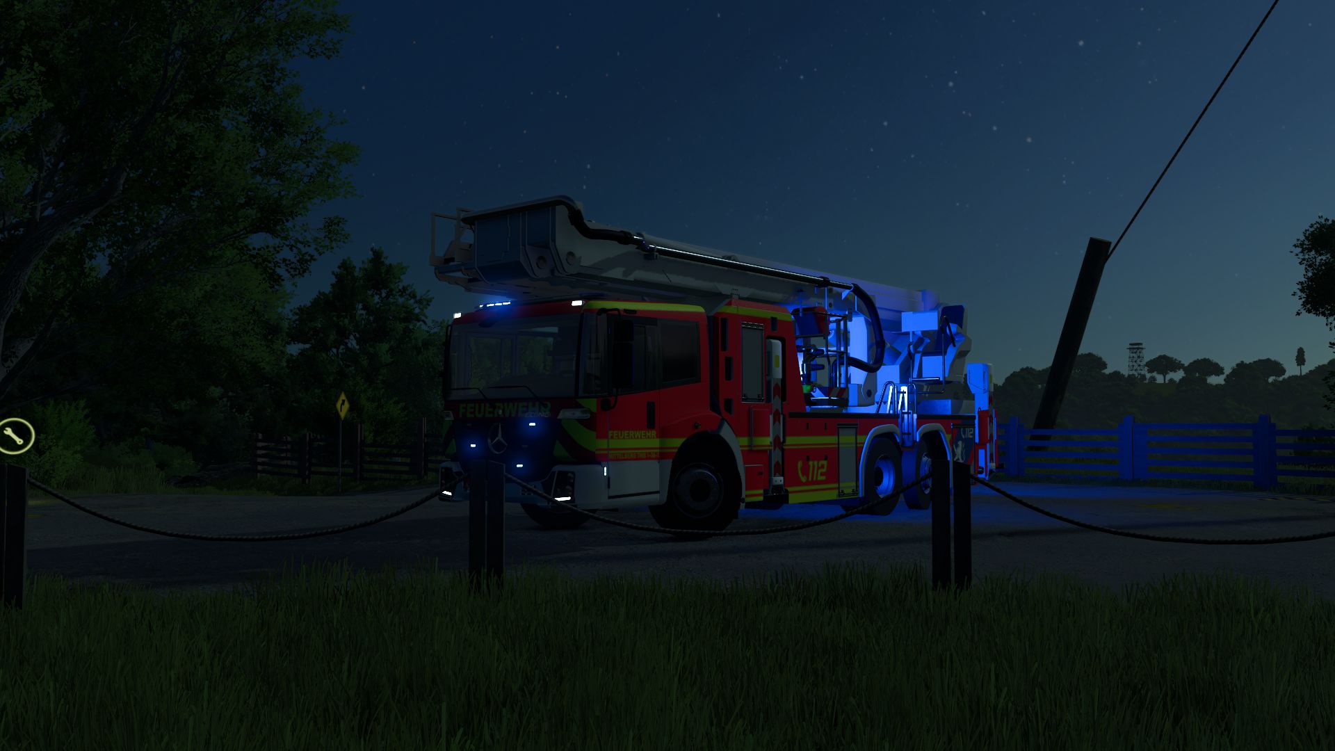 Mercedes Benz Econic WISS Teleskopmastbühne